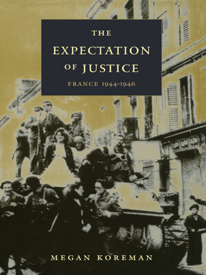 cover image of The Expectation of Justice